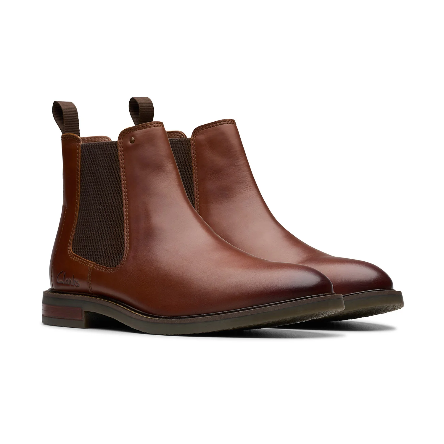 Clarks Men Jaxen Easy Easy Tan Boots - Image 6