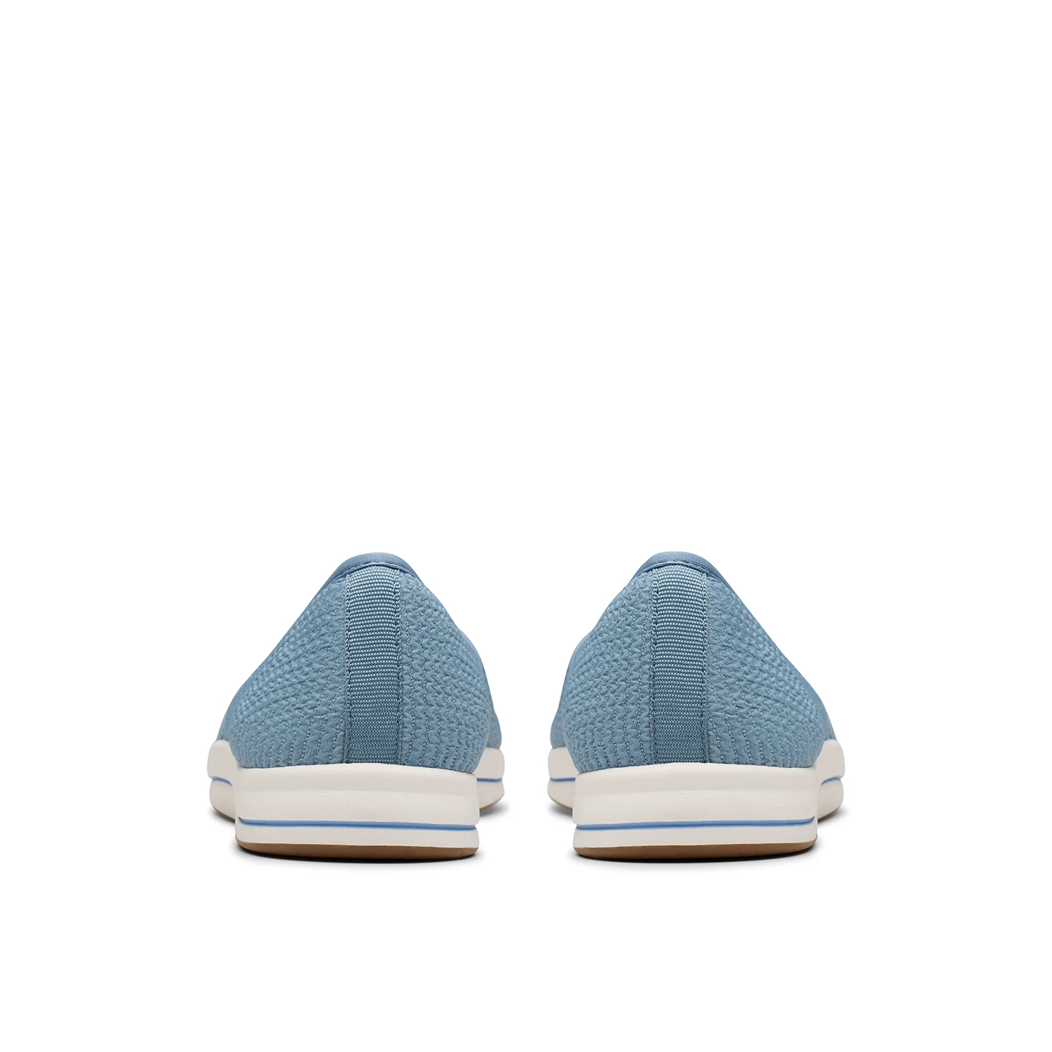 Clarks Women Brinkleystretch Light Blue Slip-On - Image 5